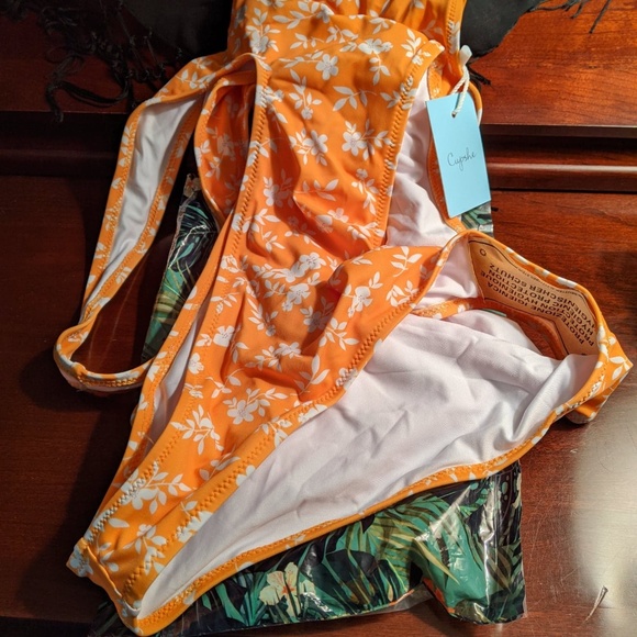 Cupshe Brilliant Sunshine Cutout Flowers Swimsuit - Picture 3 of 3